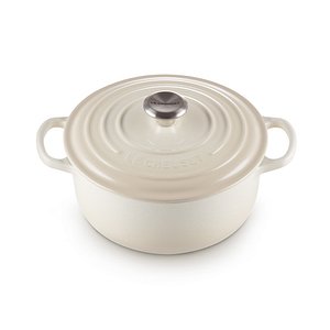 LE CREUSET(르크루제) [르크루제] 북유럽 컬렉션 시그니처 원형냄비 20cm-머랭 | S.I.VILLAGE (에스아이빌리지)