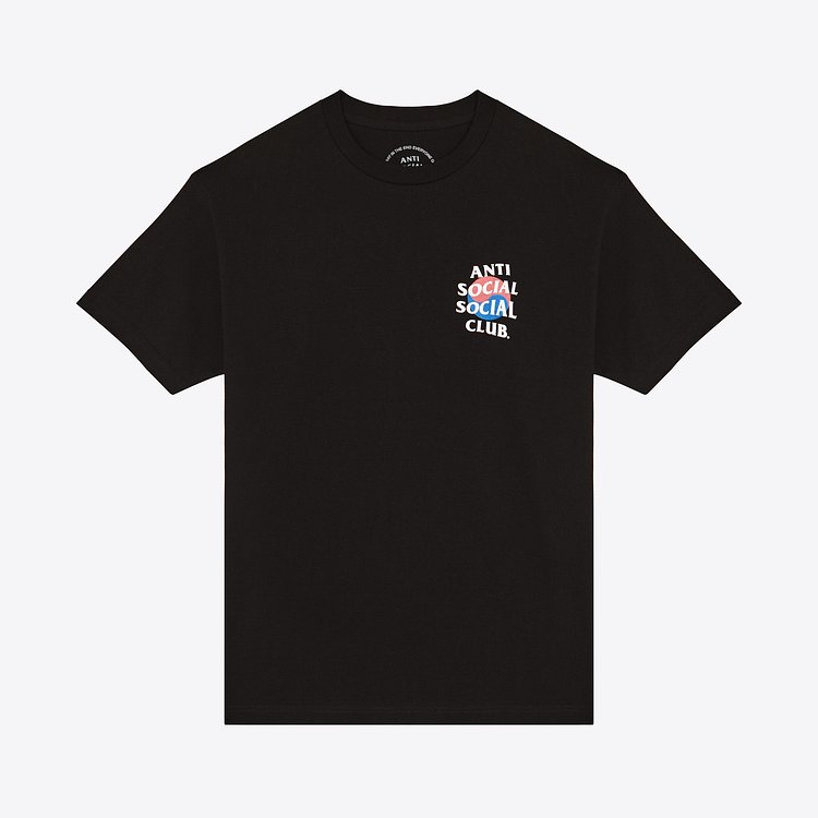 anti social social club flag tee