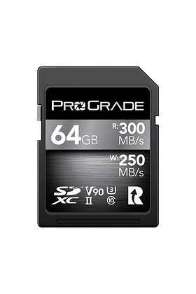 PROGRADE(프로그레이드) 프로그레이드 64GB SDXC UHS-II V90 300R Memory Card | S.I.VILLAGE (에스아이빌리지)