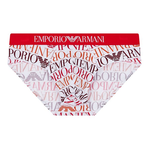 올오버 로고 패턴 브리프 - S.I.VILLAGE [EMPORIO ARMANI UNDERWEAR]올오버 로고 패턴 브리프 - 