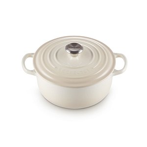 LE CREUSET(르크루제) [르크루제] 북유럽 컬렉션 시그니처 원형냄비 18cm-머랭 | S.I.VILLAGE (에스아이빌리지)