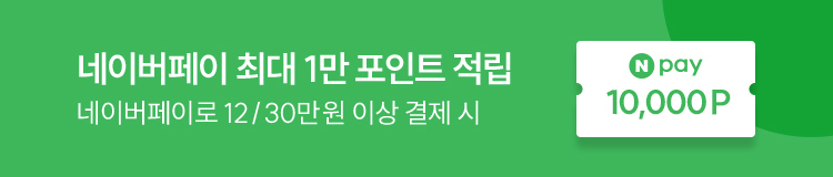 네이버페이 최대 1만 포인트 적립(12/2-12/15)