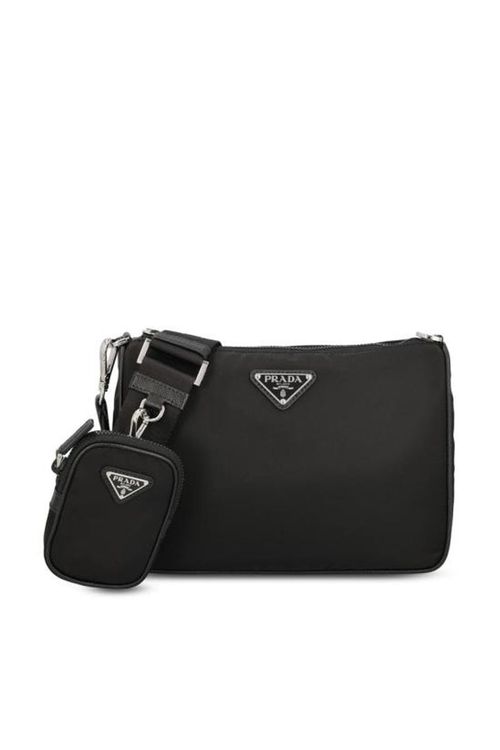 PRADA(프라다) 25FW 프라다 숄더백 2VH1132DMHF0002 AI25 Black | 신세계V [PRADA]25FW 프라다 숄더백 2VH1132DMHF0002 AI25 Black - 
