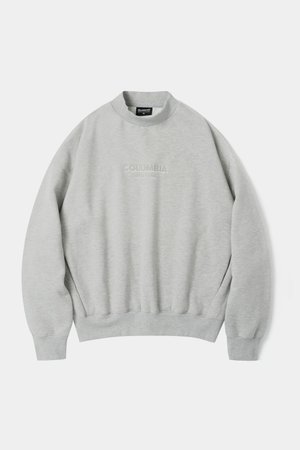 COLUMBIA UNIVERSITY(컬럼비아 유니버시티) B/S NY MOC NECK H/FLEECE SWEATSHIRTS M그레이 | S.I.VILLAGE (에스아이빌리지)