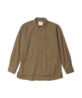 SNOW PEAK(스노우 피크) TAKIBI Light Ripstop Long Sleeve Shirt Khaki SH-24SU102KH | S.I.VILLAGE (에스아이빌리지)