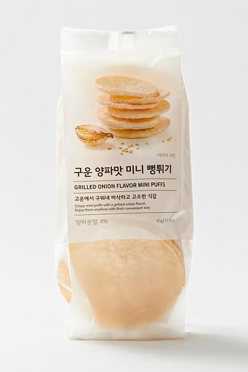 JAJU(자주) 구운 양파 맛 미니 뻥튀기 | S.I.VILLAGE (에스아이빌리지)