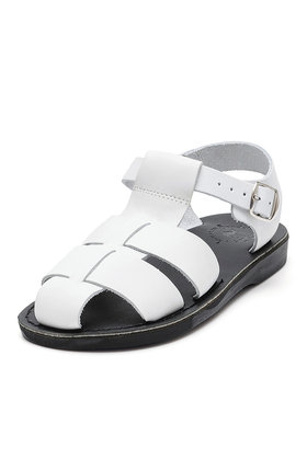 JERUSALEM SANDALS(예루살렘 샌들) 공식정품[예루살렘 샌들] NO.1069 MILO_WHITE/BLACK (남여공용) | S.I.VILLAGE (에스아이빌리지)