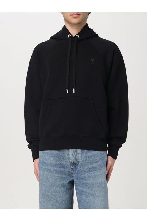 AMI PARIS(아미 파리) 25SS 아미 스웨터 USW274747 001 Black | 신세계V [AMI PARIS]25SS 아미 스웨터 USW274747 001 Black - 