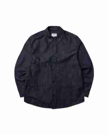 BROMPTON LONDON(브롬톤 런던) 1975 BIG POCKET DETAIL DENIM SHIRT - INDIGO (P233MSH222) | S.I.VILLAGE (에스아이빌리지)