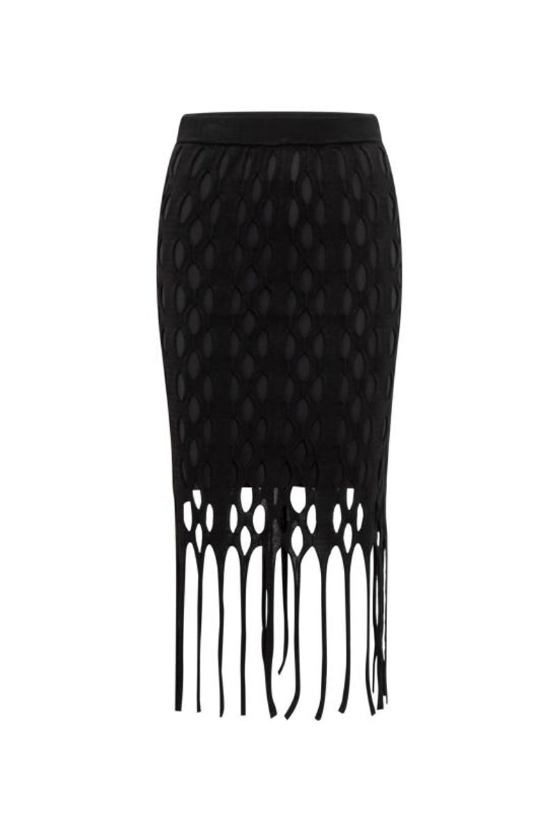 PINKO(핑코) SS24 핑코 스커트 103466Y7ZX Z99 NERO LIMOUSINE