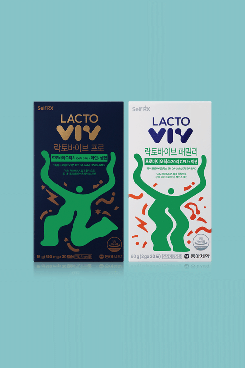 LACTO VIV(락토바이브) [락토바이브] 패밀리&프로 선물세트 | 신세계V [LACTO VIV][락토바이브] 패밀리&프로 선물세트 - 