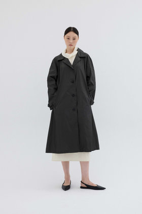 REPLAIN(리플레인) LIGHT WEIGHT TRENCH COAT_DARK BROWN | S.I.VILLAGE (에스아이빌리지)