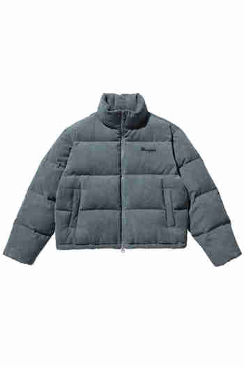 WRANGLER(랭글러) Corduroy Puffer-Down Jumper Grey | S.I.VILLAGE (에스아이빌리지)