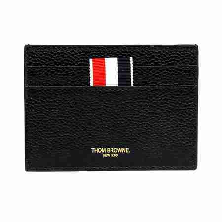 THOM BROWNE(톰브라운) 톰브라운 삼선탭 로고 카드 지갑 MAW020L 00198 001 | S.I.VILLAGE (에스아이빌리지)