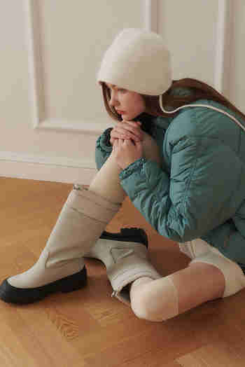 RACHEL COX(레이첼 콕스) Padding Boots_Tracie_RCA011B_4.5cm | S.I.VILLAGE (에스아이빌리지)