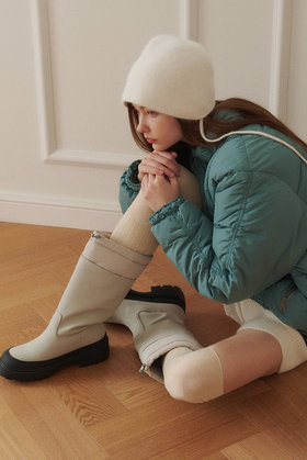 RACHEL COX(레이첼 콕스) Padding Boots_Tracie_RCA011B_4.5cm | S.I.VILLAGE (에스아이빌리지)