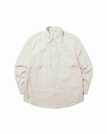 BROMPTON LONDON(브롬톤 런던) 1975 BIG POCKET DETAIL DENIM SHIRT - BEIGE (P233MSH222) | S.I.VILLAGE (에스아이빌리지)