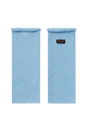 WRANGLER(랭글러) Knitted Hand Warmer Gloves Sky Blue | S.I.VILLAGE (에스아이빌리지)