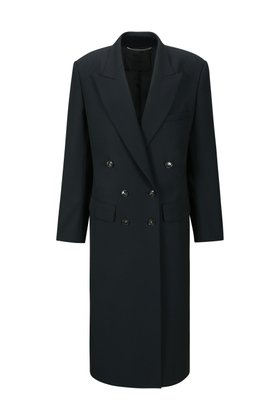 YCH(와이씨에이치) DOUBLE-BREASTED WOOL COAT NAVY (F24OT0031NV) | S.I.VILLAGE (에스아이빌리지)