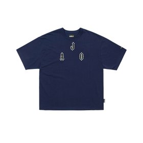 AJOBYAJO(아조바이아조) Diamond Logo T-Shirt [NAVY] | S.I.VILLAGE (에스아이빌리지)