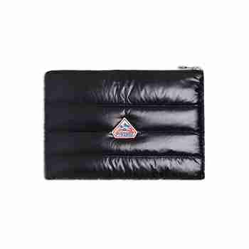 PYRENEX(피레넥스) Quilted Down Pouch Vintage - Black | S.I.VILLAGE (에스아이빌리지)