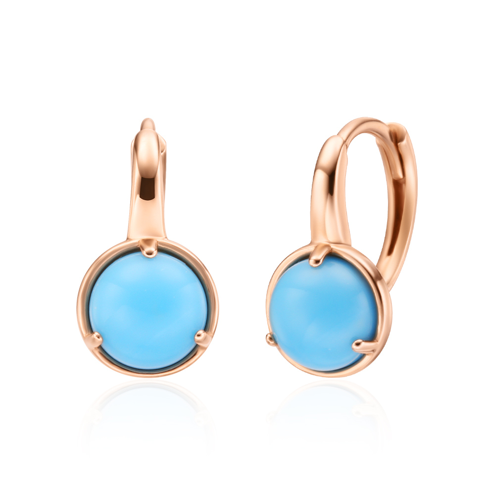 イヤリング Wilhelmina Garcia Stardust Hoop Earrings SS22018-Blue イヤリング Wilhelmina Garcia Stardust Hoop Earrings SS22018