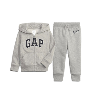 GAP Kids(갭키즈) [토들러 남아 2-5세] 아치 로고 후드 티셔츠 세트 | S.I.VILLAGE (에스아이빌리지)