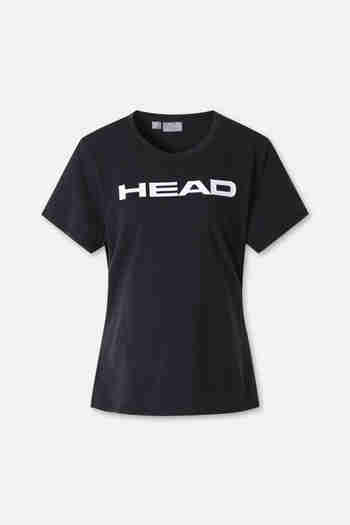 HEAD(헤드) [HEAD GLOBAL] 여성 레귤러핏 CLUB 빅헤드 반팔 티셔츠 블랙_JOTCX24203BKX | S.I.VILLAGE (에스아이빌리지)