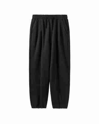 BROMPTON LONDON(브롬톤 런던) DIAGONAL JACQUARD SWEATPANTS - BLACK (P244UPT433) | S.I.VILLAGE (에스아이빌리지)