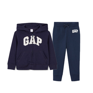 GAP Kids(갭키즈) [토들러 남아 2-5세] 로고 패치 후드 티셔츠 | S.I.VILLAGE (에스아이빌리지)