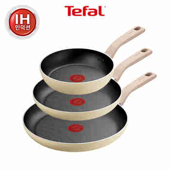 TEFAL(테팔) 테팔 인덕션 데이지 프라이팬 3종(팬20+팬24+팬28) | S.I.VILLAGE (에스아이빌리지)