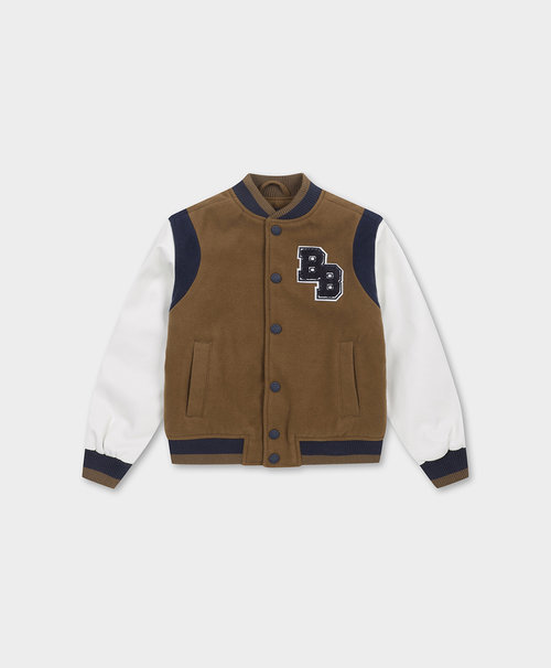 BROOKS BROTHERS(브룩스 브라더스) [키즈] 바시티 자켓 (브라운) (BBOJKB69954EF) | S.I.VILLAGE (에스아이빌리지) [BROOKS BROTHERS]... 