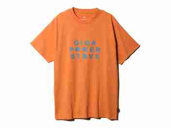 SNOW PEAK(스노우 피크) SNOWPEAKER T-Shirt BURNER Orange TS-24SU005OR | S.I.VILLAGE (에스아이빌리지)