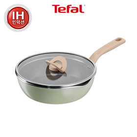 TEFAL(테팔) 테팔 인덕션 티타늄1X 원픽냄비팬 22cm 피스타치오 그린 | S.I.VILLAGE (에스아이빌리지)