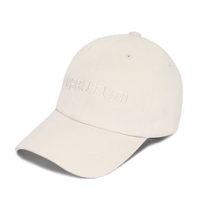 VERUTUM(베루툼) HW-BC147B : Front Logo Bio Washing Deep Cap│Cream | S.I.VILLAGE (에스아이빌리지)