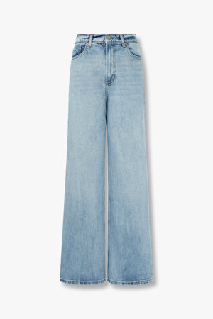 REFORMATION(리포메이션) 하이라이즈 와이드 레그 진 (Cary Stretch High Rise Slouchy Wide Leg Jeans) | S.I.VILLAGE (에스아이빌리지)