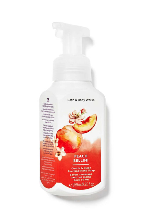 Bath & Body Works(배스앤바디웍스) 젠틀 앤 클린 피치 벨리니 포밍 핸드워시 259ml | 신세계V [Bath & Body Works]젠틀 앤 클린 피치... 