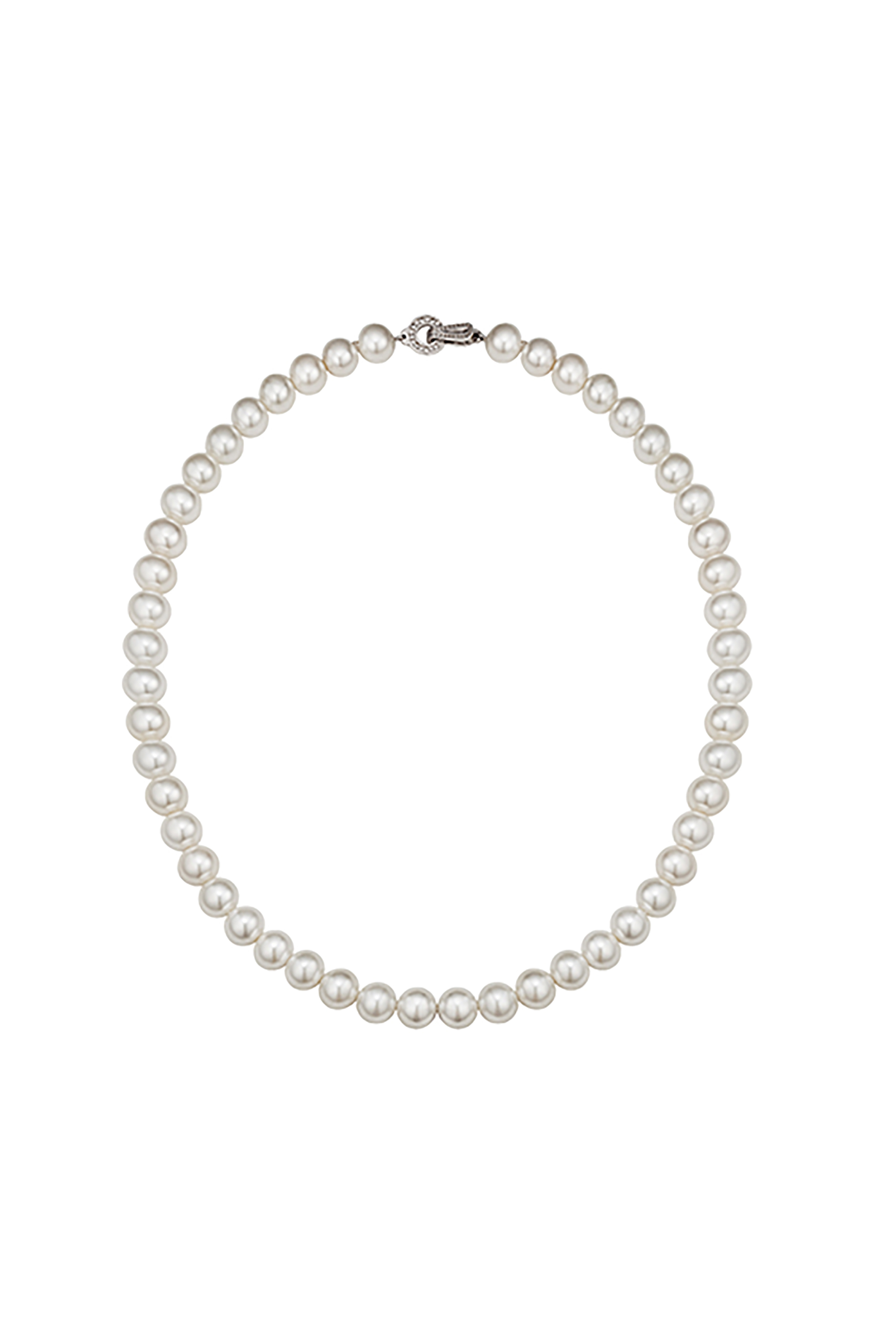 Silver Pearl Necklace 8mm (ALL_SW_N_8MM)