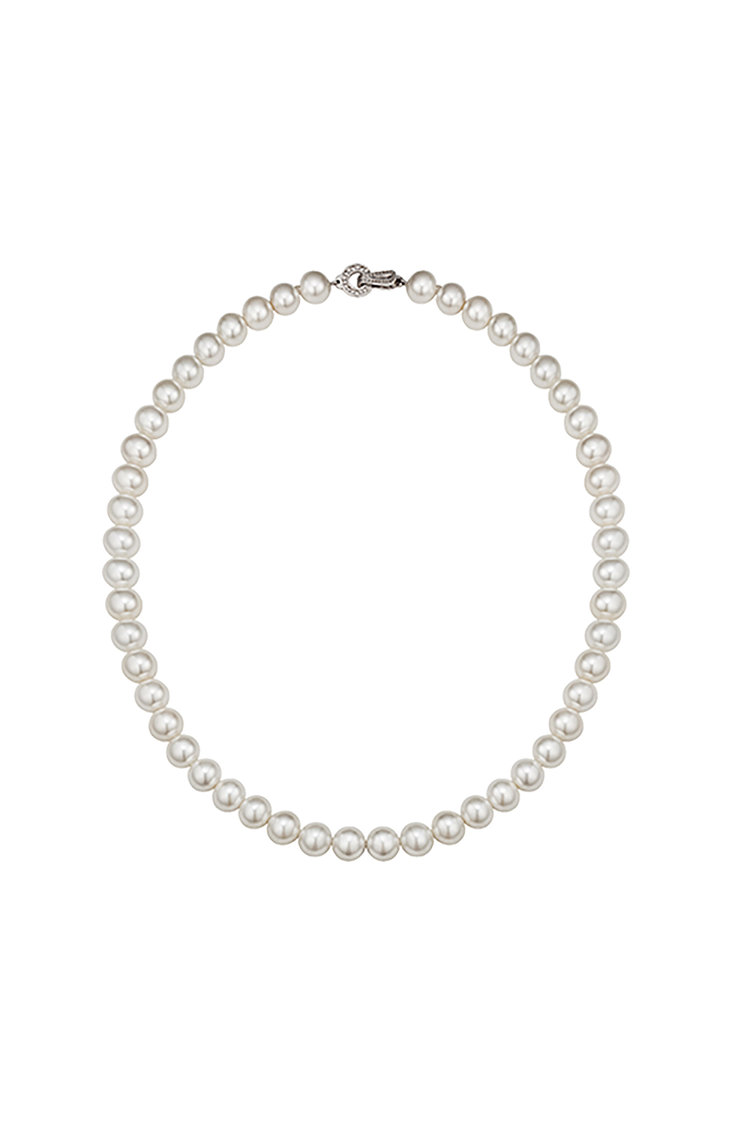 Silver Pearl Necklace 8mm (ALL_SW_N_8MM)