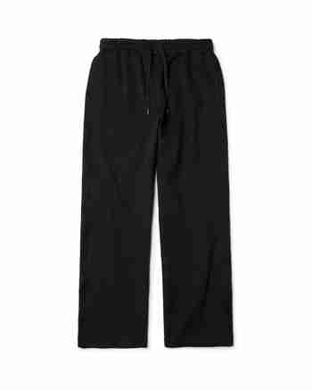 BROMPTON LONDON(브롬톤 런던) STRAIGHT FIT JERSEY TROUSERS - BLACK (P233UPT233) | S.I.VILLAGE (에스아이빌리지)