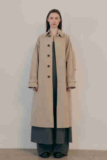 VIS A VIS(비자비) MAC COAT (BEIGE) | S.I.VILLAGE (에스아이빌리지)