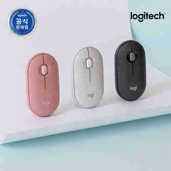 logitech(로지텍) 로지텍코리아 Pebble M350S 무소음 마우스[블랙] | S.I.VILLAGE (에스아이빌리지)