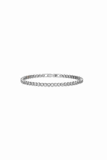 HAESOO.L(해수엘) SILVER TENNIS BRACELET (GMB05-16cm) | S.I.VILLAGE (에스아이빌리지)