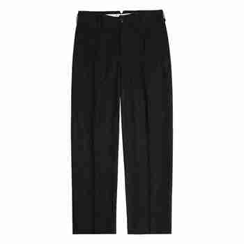 SORTIE(솔티) Linen Hollywood Trousers (Black) | S.I.VILLAGE (에스아이빌리지)