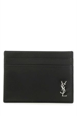 SAINT LAURENT(생로랑) 23FW 생로랑 카드지갑 6076031JB0E 1000 Black | S.I.VILLAGE (에스아이빌리지)