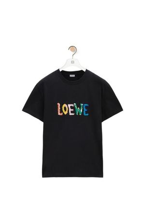 LOEWE(로에베) 24FW 로에베 반팔 티셔츠 H526Y22XBF BLACK | S.I.VILLAGE (에스아이빌리지)