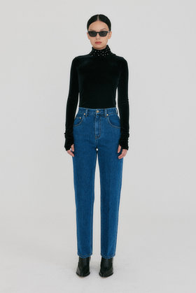 EENK(잉크) ZISSY Classic Denim Pants - Blue | S.I.VILLAGE (에스아이빌리지)