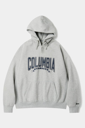 COLUMBIA UNIVERSITY(컬럼비아 유니버시티) CU 80S VINTAGE H/FLEECE H/ZIP HOODIE M그레이 | S.I.VILLAGE (에스아이빌리지)