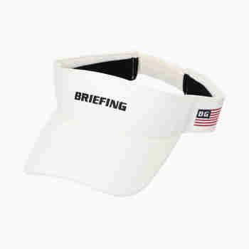 BRIEFING(브리핑) MS WASHED VISOR - WHITE | S.I.VILLAGE (에스아이빌리지)