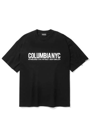 COLUMBIA UNIVERSITY(컬럼비아 유니버시티) NYC BLACK SERIES S/S T-SHIRTS 블랙 | S.I.VILLAGE (에스아이빌리지)